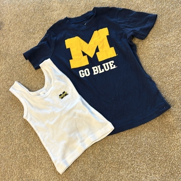 Michigan Tank Top and T-shirt Bundle - Picture 1 of 5